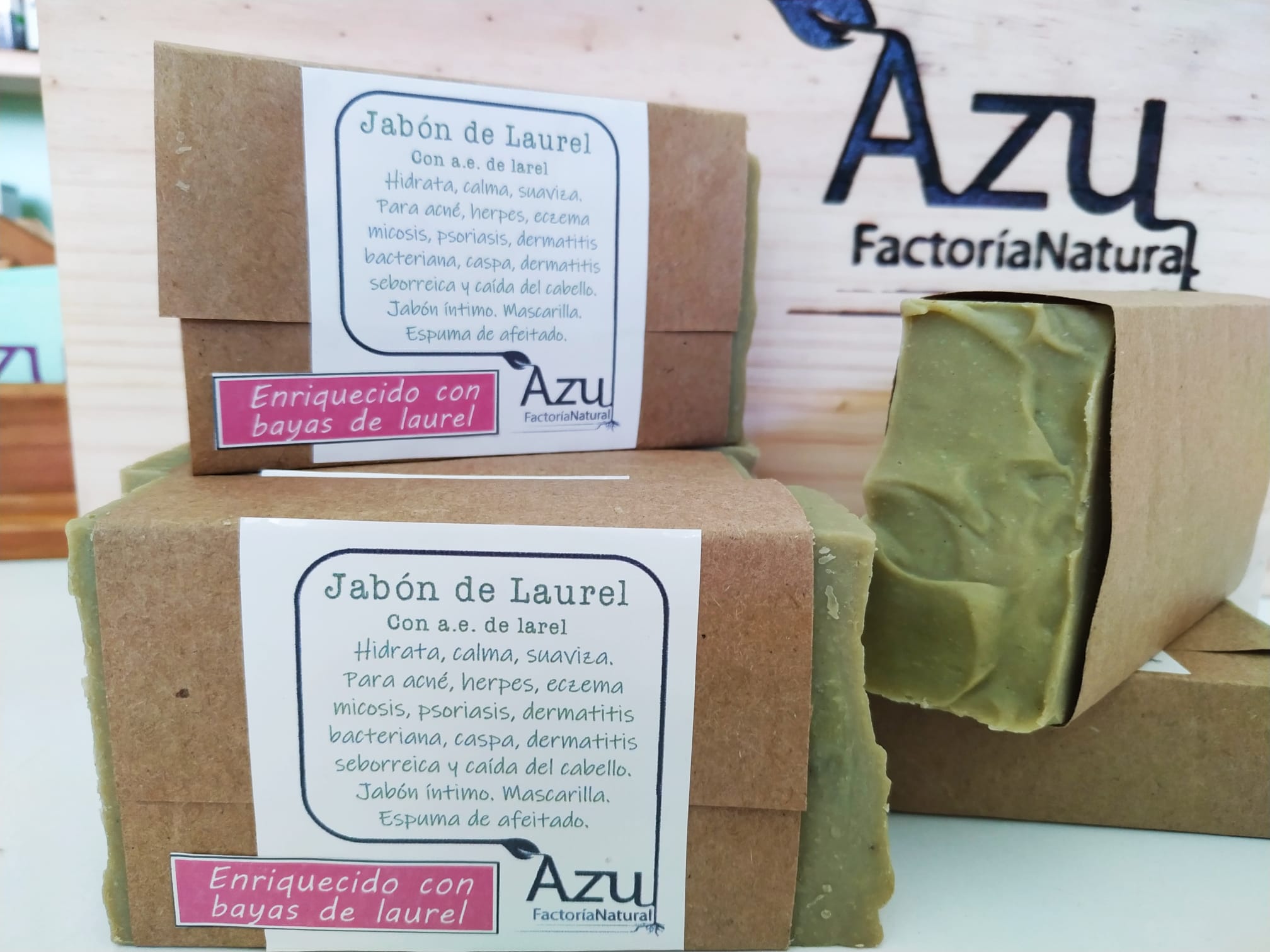 nuevo jabon de laurel